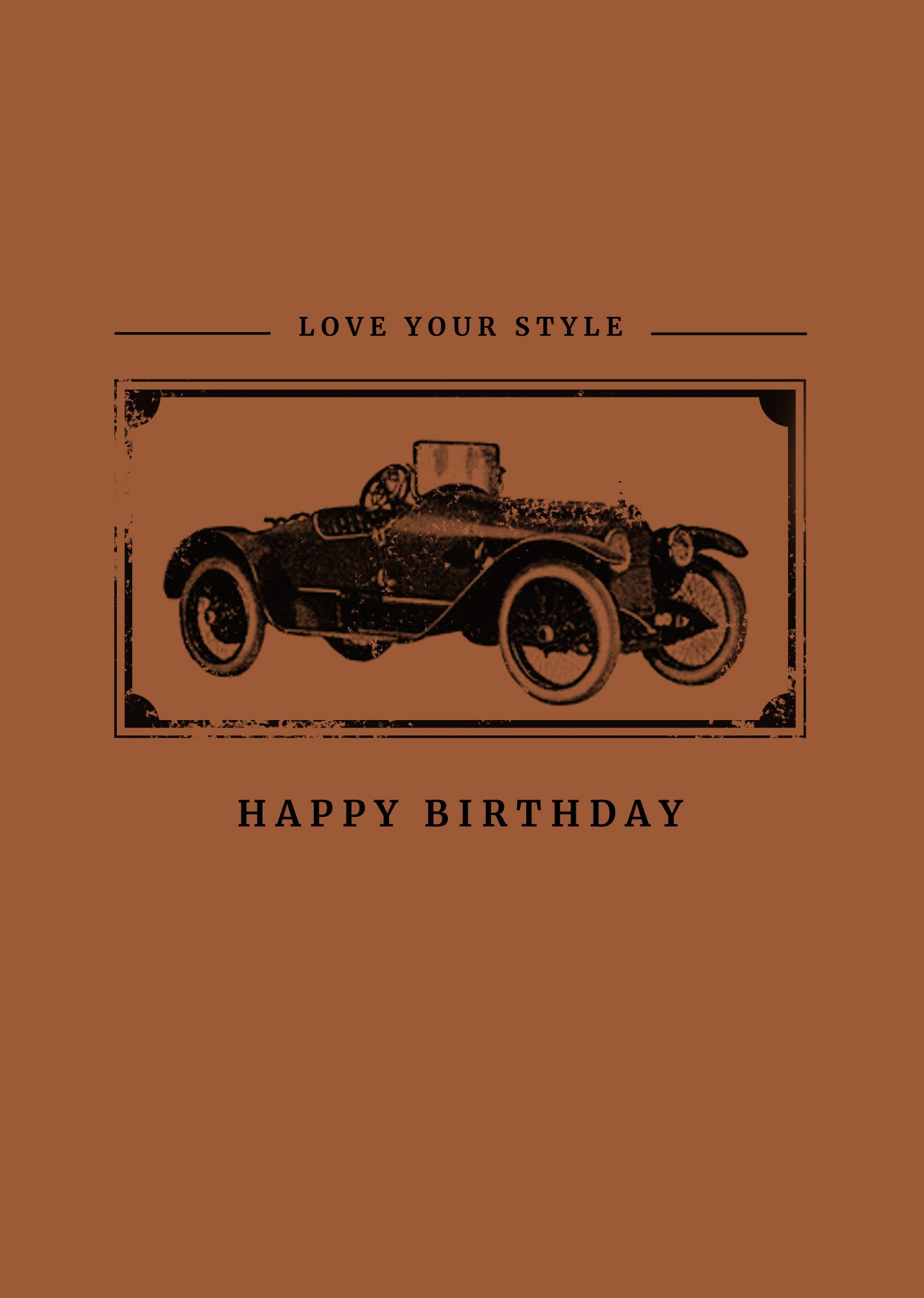 Greeting Card LEGEND - LOVE YOUR STYLE